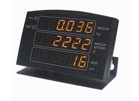  Индикатор выносной ИВ-4С LED  - для весов МАССА МК_С21 Масса-К фото в интернет-магазине Бизнес РОСТ  - торговое оборудование.